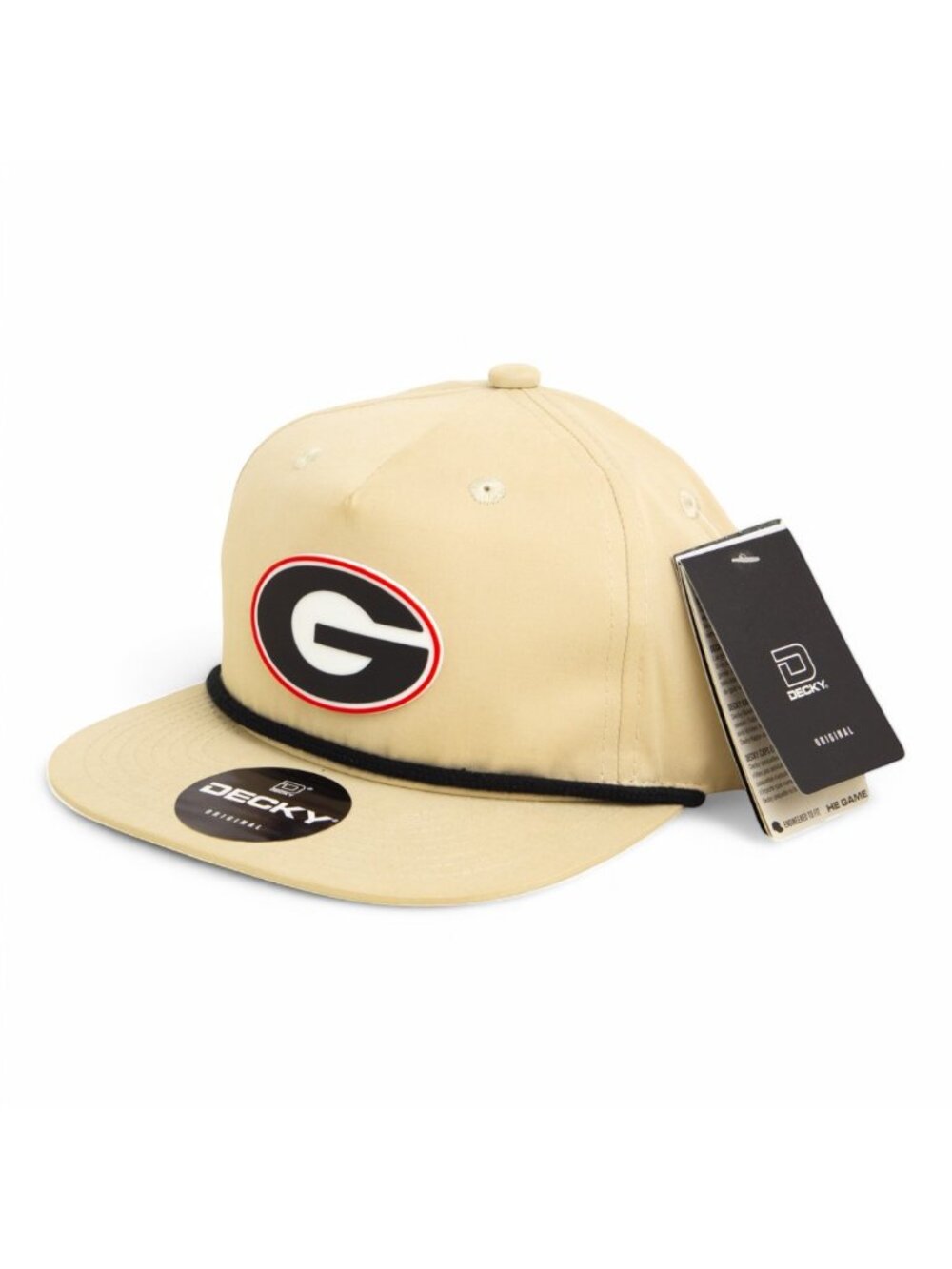Georgia Bulldogs Power G 3D Classic Rope Hat- Birch/ Black